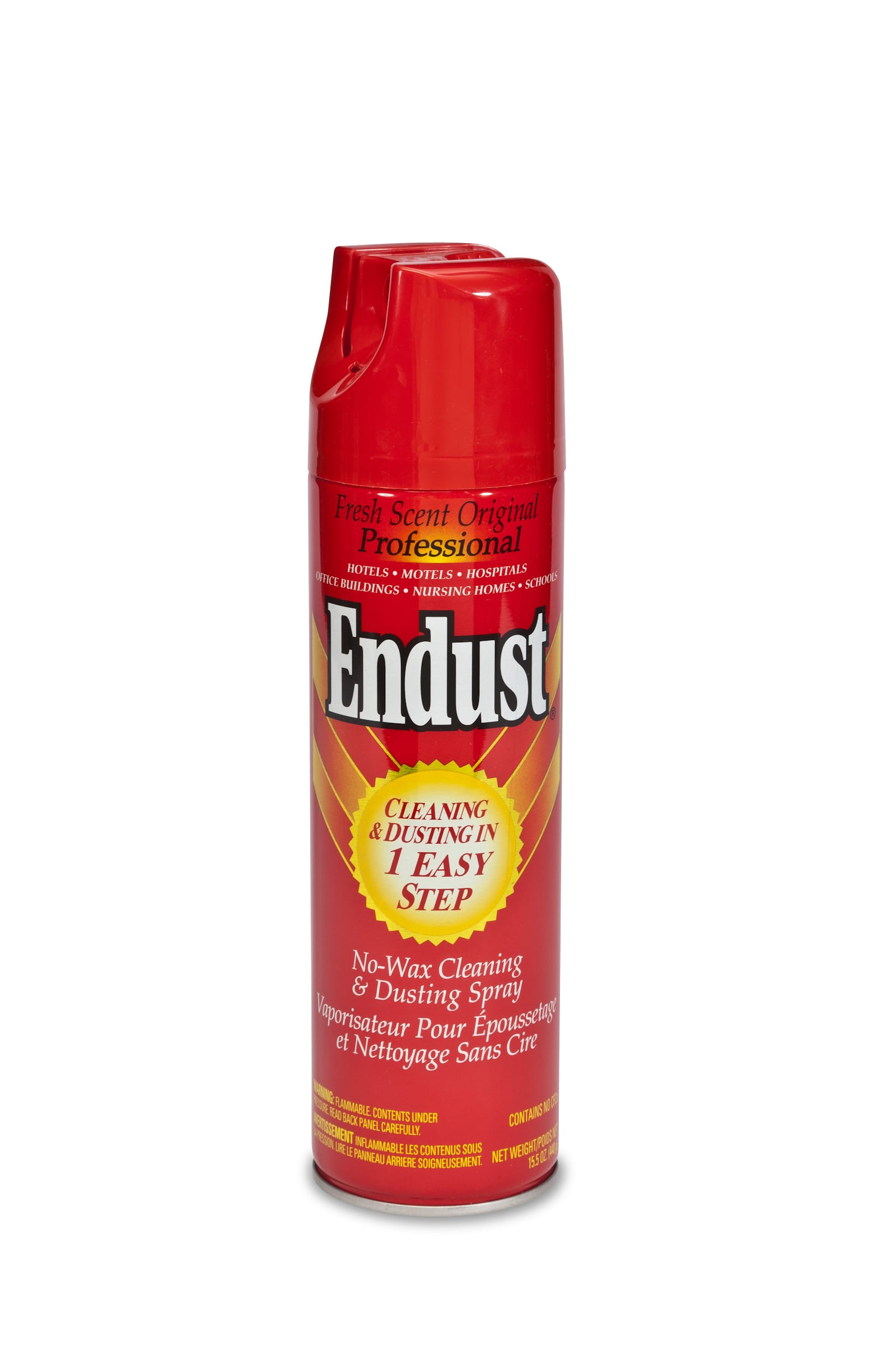 C1660 Endust Aerosol Dust Control 6/15OZ Dependable Plastic