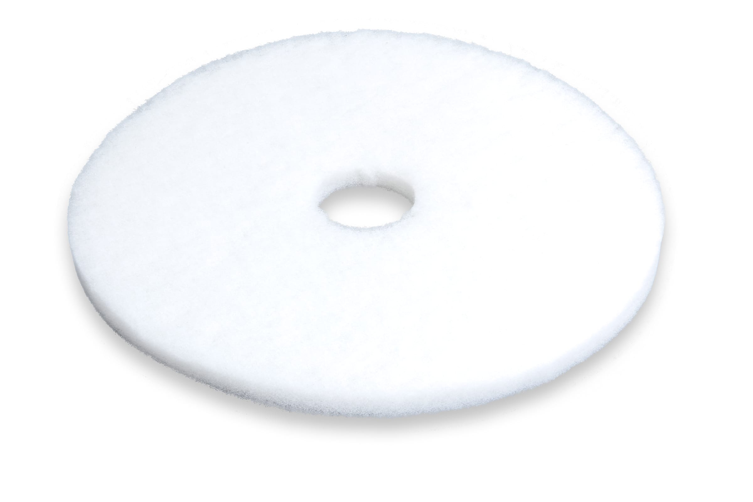 White Buffing & Polishing Pads 17" Dependable Plastic