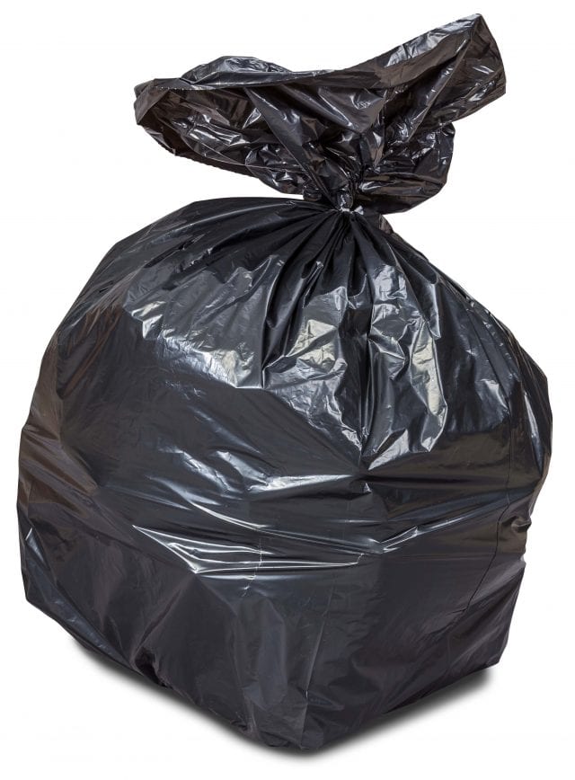 55 Gal Garbage Bags Black Dependable Plastic