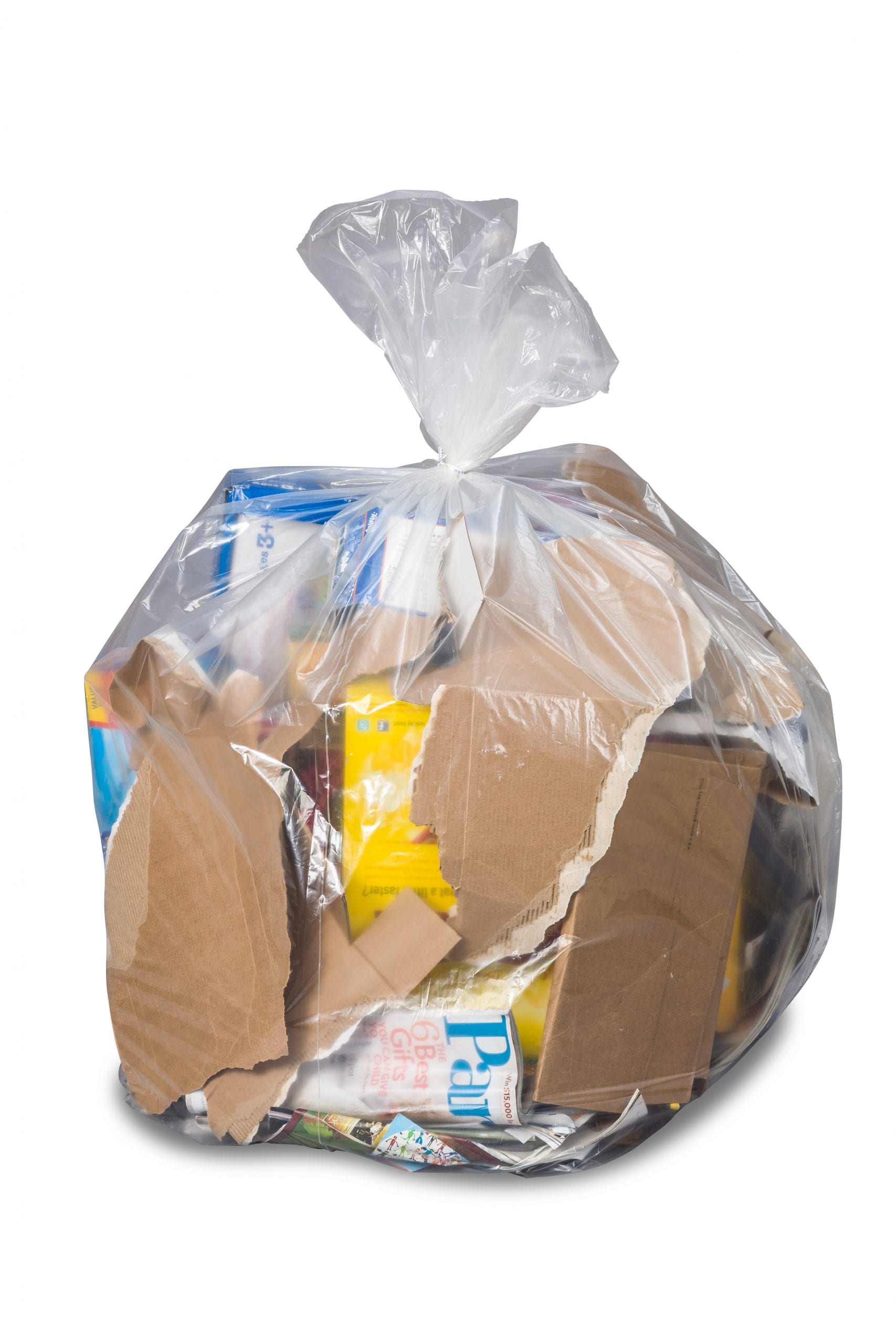 Clear Recycling Bags - Dependable Plastic