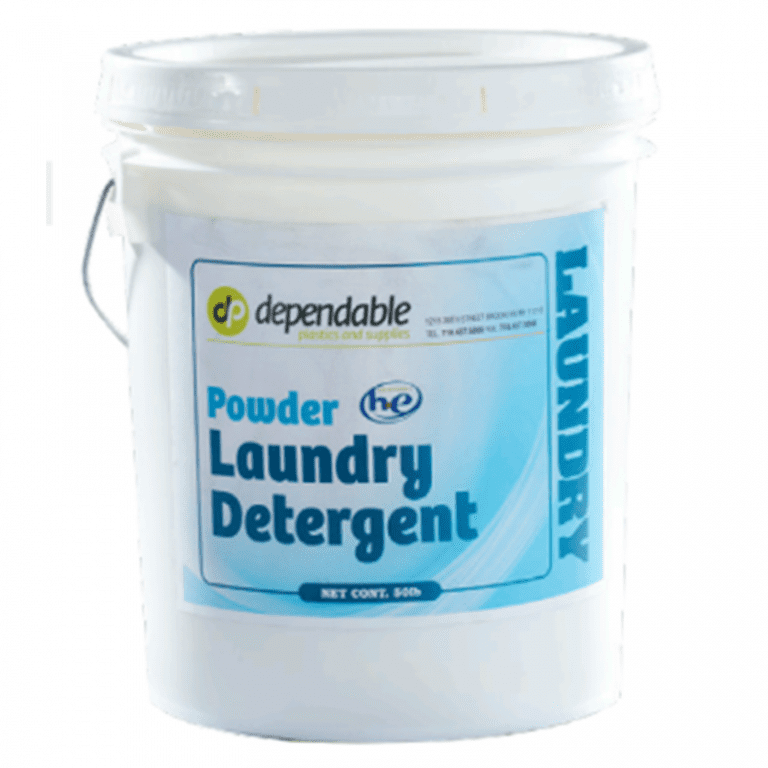 C1320 Powdered Laundry Detergent 50LB Dependable Plastic