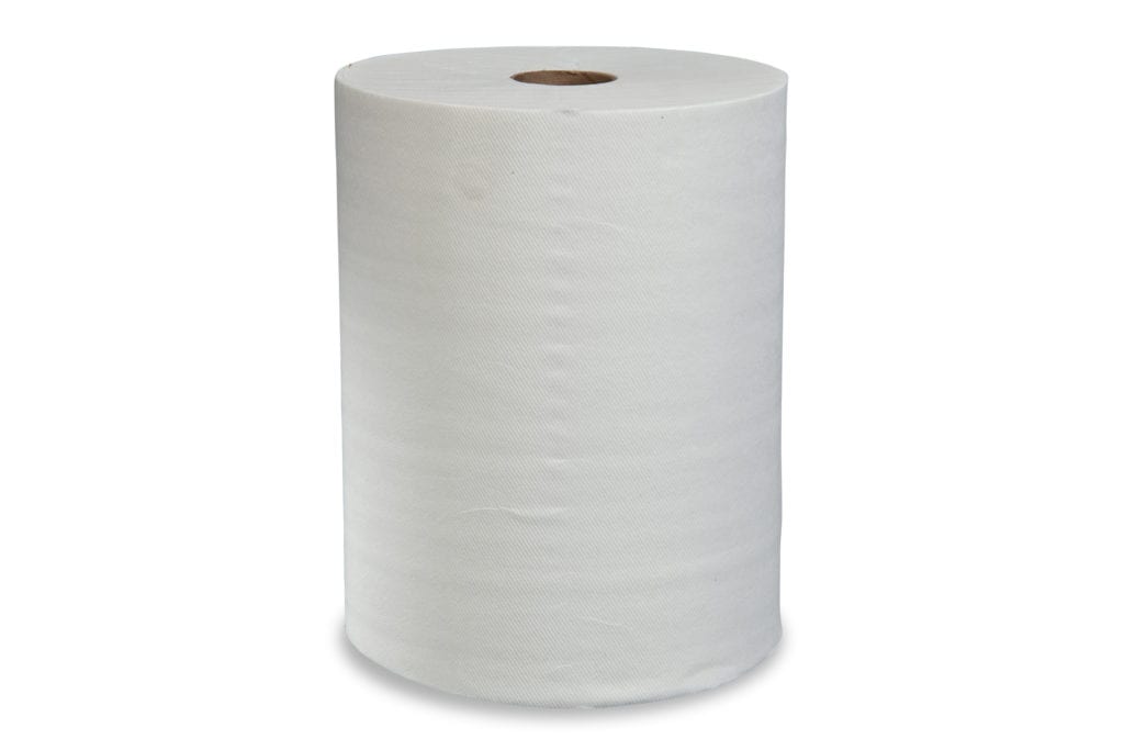 P2580 10" Premium White Roll Towels 6CS Dependable Plastic