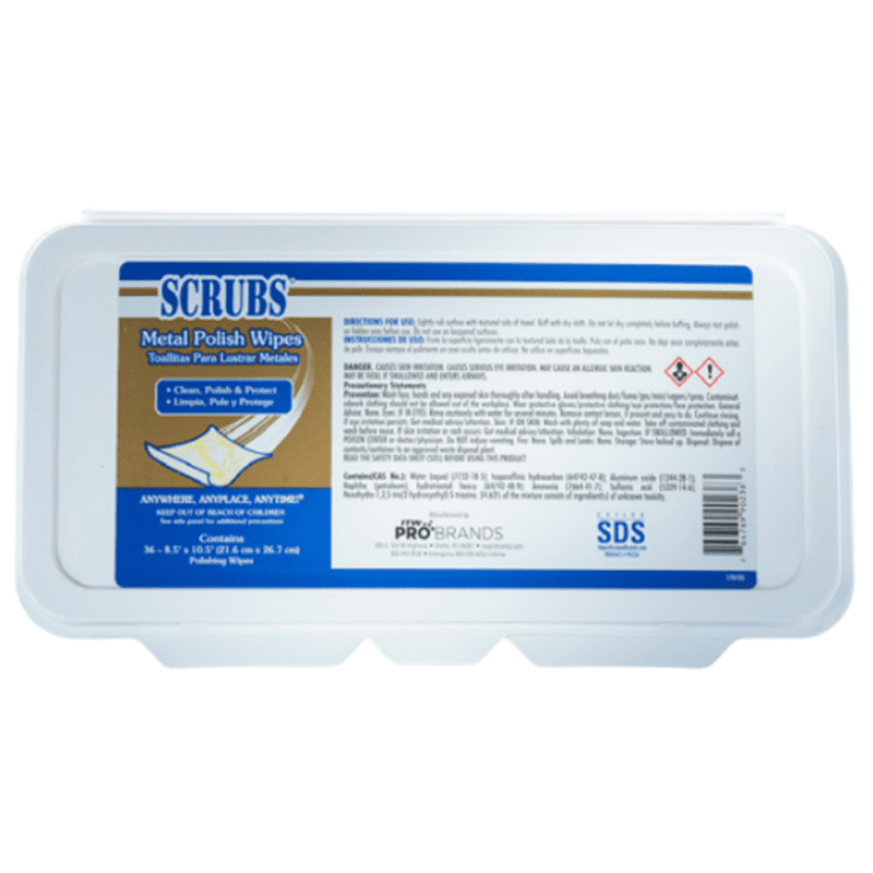 ClearSteel Stainless Steel Cleaning & Polishing Wipes