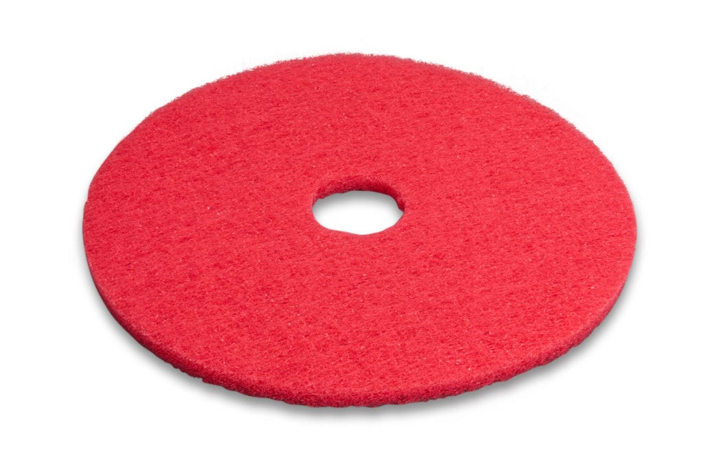 Red Buffing Pads Dependable Plastic